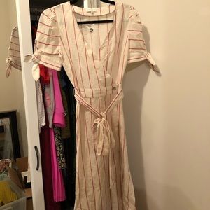 Midi Wrap Dress - XS